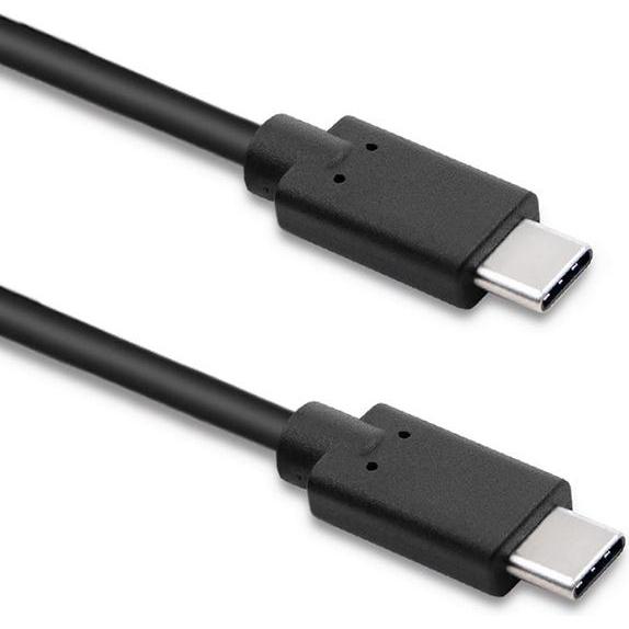 Qoltec 52353 USB cable USB 3.2 Gen 1 (3.1 Gen 1) USB C Black (3 m, USB 3.2 Gen 1), USB Kabel