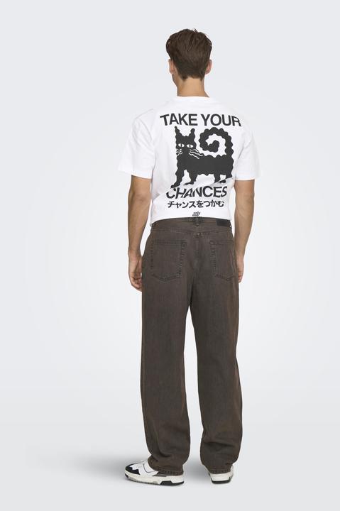 Image du produit Only & Sons ONSFADE Mid Rise Locker geschnitten Jeans Locker geschnitten (28)