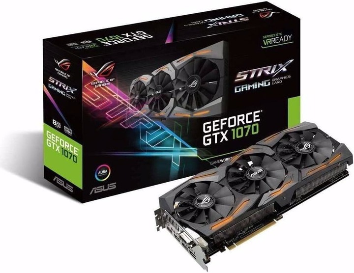 Produktbild ASUS ROG STRIX GeForce GTX1070 8G GAMING (8 GB)