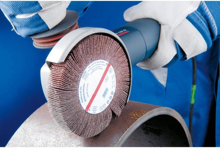 Actual product image Pferd Grinding pin flap wheel for angle grinder FR WS Ø 115 x 20 mm M14 A120 universal use (120)