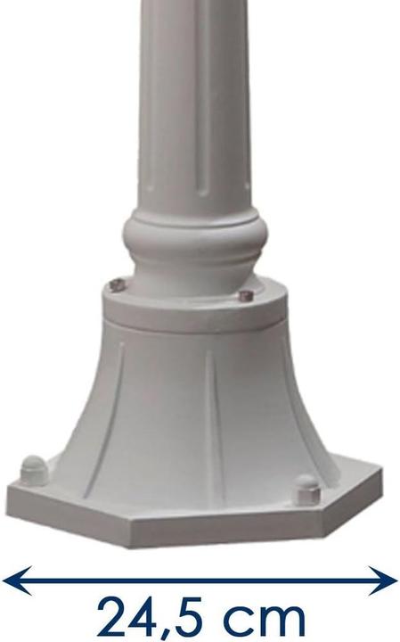 Image du produit Konstsmide Lampadaire d'extérieur à économie d'énergie (E27, IP43)