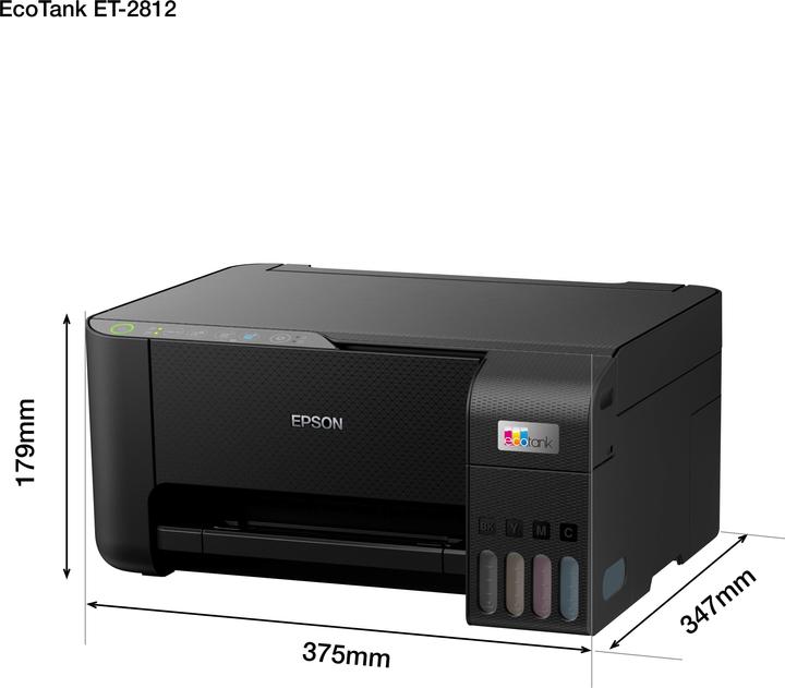 Image du produit Epson ET-2812 EcoTank (Réservoir d'encre, Couleur)