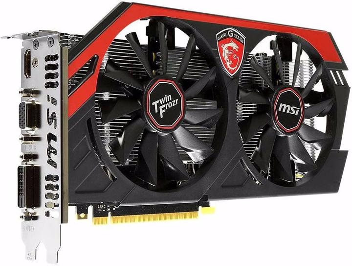 Actual product image MSI GeForce GTX 750 Ti TWIN FROZR GAMING OC (2 GB)