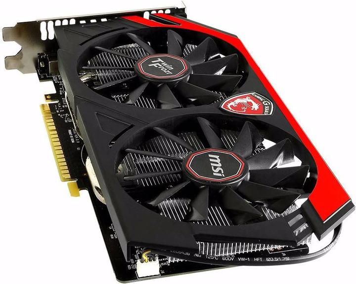 Actual product image MSI GeForce GTX 750 Ti TWIN FROZR GAMING OC (2 GB)