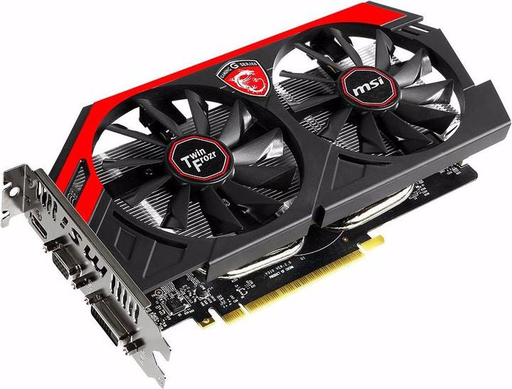 Actual product image MSI GeForce GTX 750 Ti TWIN FROZR GAMING OC (2 GB)