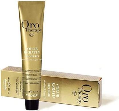 Produktbild Fanola Color Keratin Oro Puro 9/31 Rubio Clarisimo Arena 100ml (9.31 Lichtblond Sand)