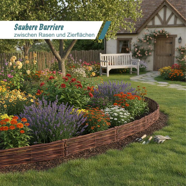 Actual product image Relaxdays flowerbed edging (1 cm)