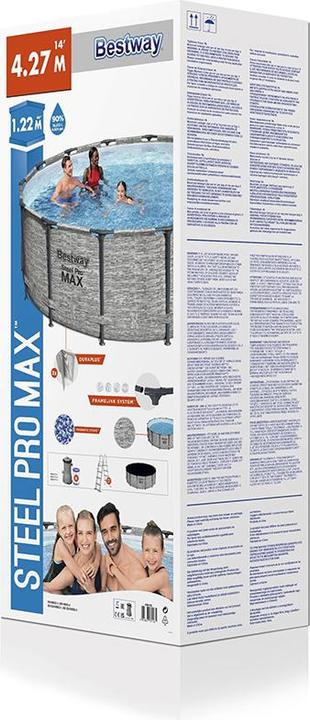 Immagine prodotto Bestway Set piscina Steel Pro Max (Ø 427 x 122 cm)
