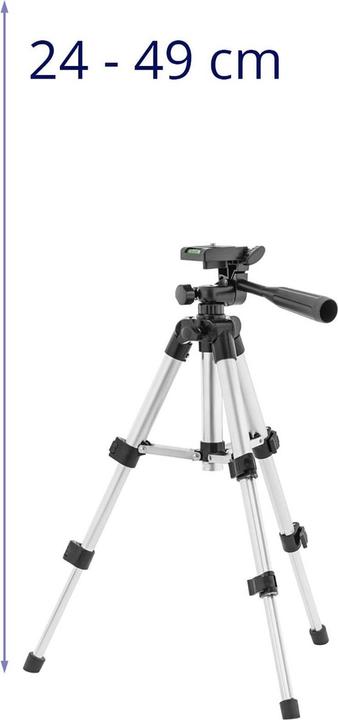 Produktbild Steinberg Stativ universal Tripod 1/4"-Gewinde 239-490 mm Kamerastativ Universalstativ (Metall)