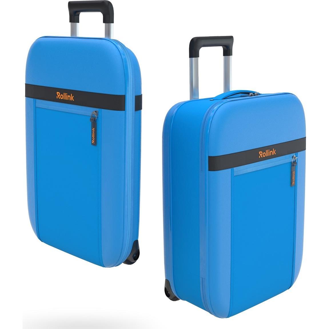 Rollink, Koffer, Flex 21 Aura Dive, Blau, (40 l, Handgepäck (bis 50l))