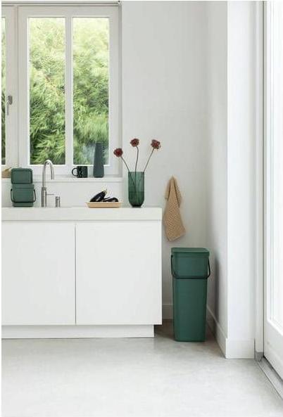 Actual product image Brabantia Recycling bucket Sort & Go 40 l, green (40 l)