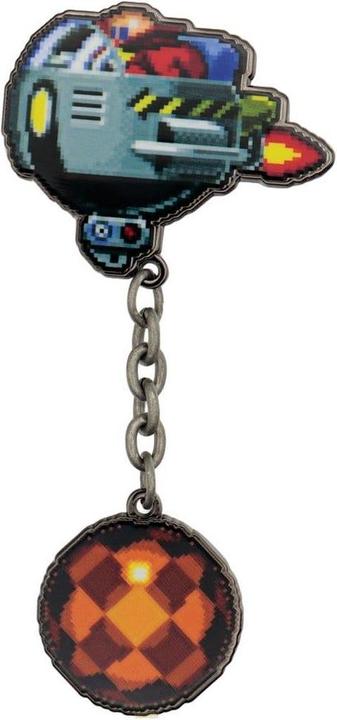 Immagine prodotto Fanattik Sonic - The Hedgehog pin Dr. Eggman Egg Mobile Chained