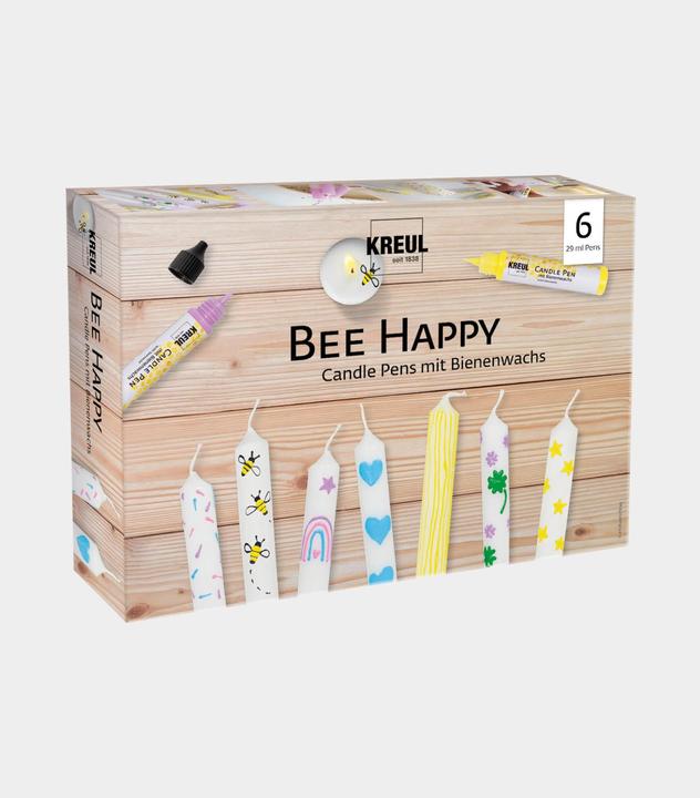 Image du produit Kreul Bee Happy (Jaune, Vert, Rose, Noir, Bleu clair, 174 ml)