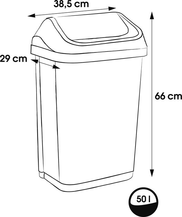 Actual product image keeeper swantje (50 l)