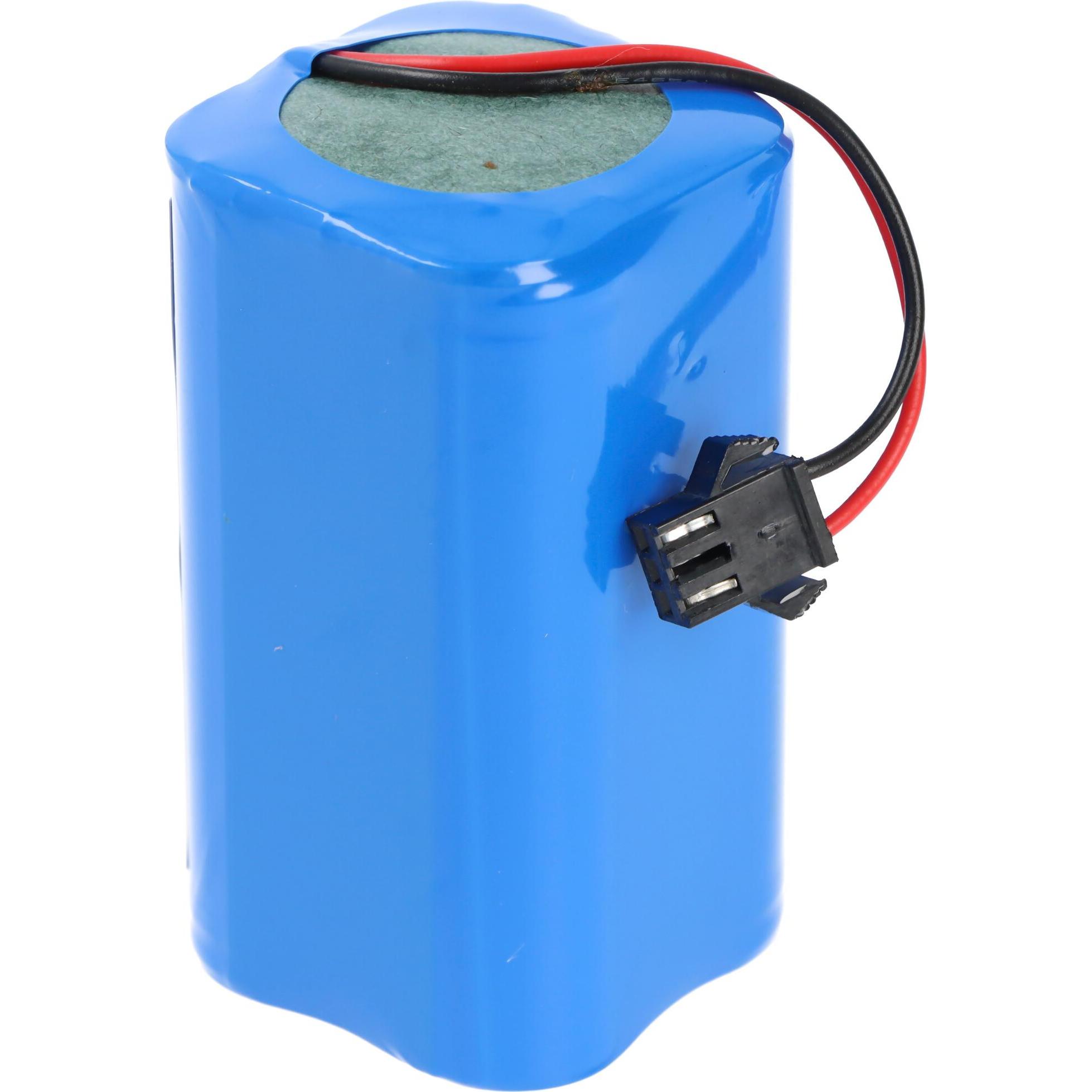 AccuCell Akku passend für Eufy RoboVac 11, Li-Ion, 14,4V, 2600mAh, 37,4Wh, Staubsauger Roboter Zubehör, Blau