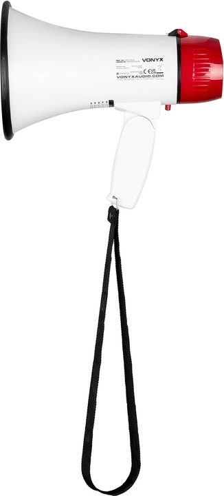 Actual product image Vonyx Megaphon MEG018, Nennleistung: 18 W, Prinzip: Aktiv (Megaphone)