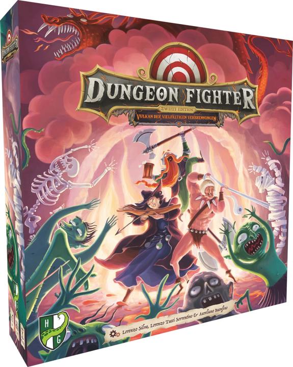 Horrible Guild HR046 - Dungeon Fighter: Chamber of malevolent Magma, 1-6 players, 10 years (DE Edition) (German, 1 - 6 Players)
