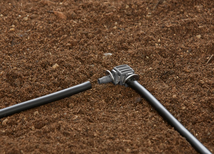 Actual product image Gardena L-piece (Drip irrigation connector + branch)