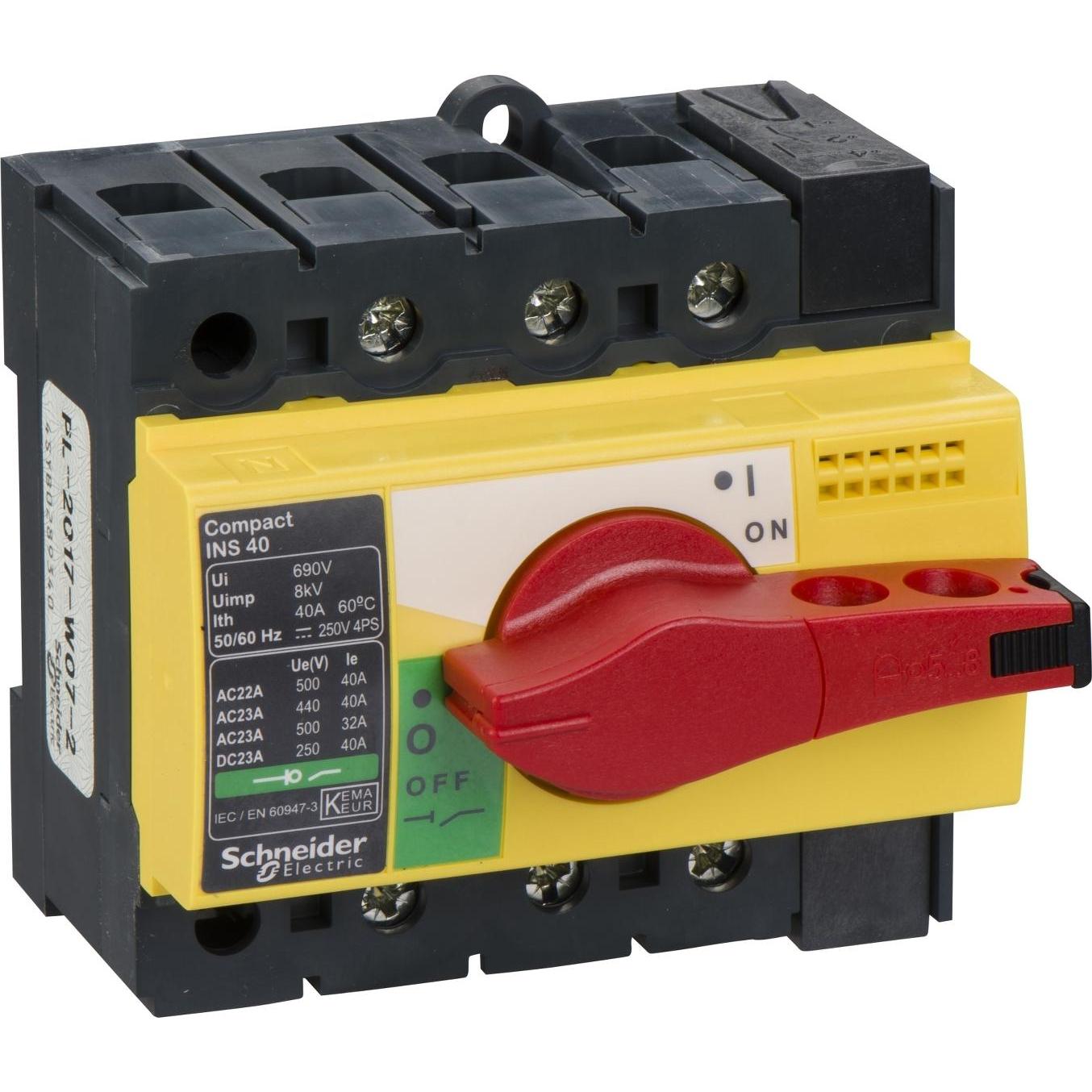 Schneider Electric, Systemstromversorgung, SCHN Lasttrennschalter