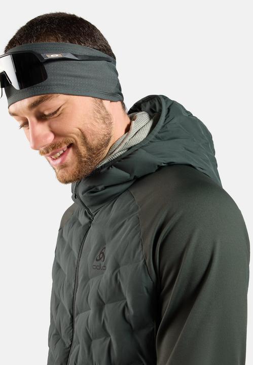Actual product image Odlo Zeroweight Insulator Hybrid Mid Layer mit Kapuze und Reissverschluss (M)