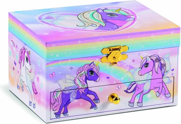 Actual product image Craze Jewellery Box Music Box Unicorn