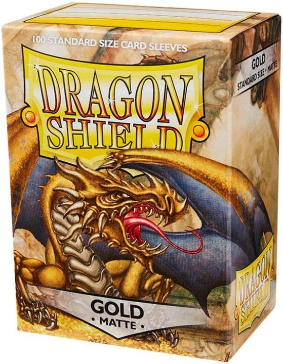 Actual product image Arcane Tinman ART11006 - Matte - Gold (100) Card Sleeves