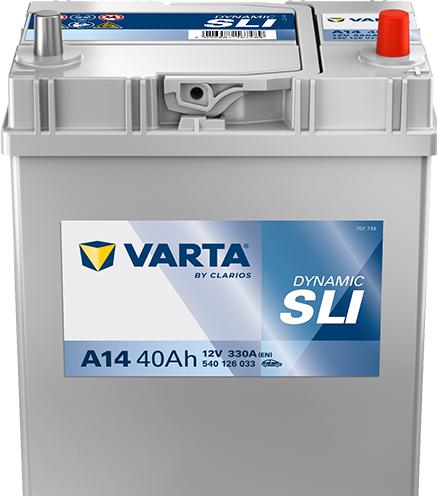 Produktbild Varta Blue Dynamic A14 (12 V, 40 Ah, 330 A)