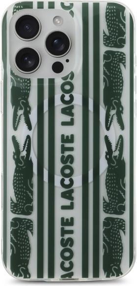 Actual product image Lacoste LCHMP16XUALH iPhone 16 Pro Max 6.9" farine hardcase IML All Over MagSafe (Apple iPhone 16 Pro Max)
