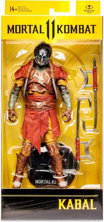 Produktbild McFarlane Mortal Kombat figurine Kabal (Rapid Red) 18 cm