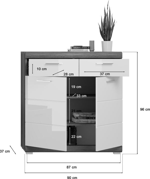 Actual product image Xonox Home Scout (90 x 37 x 96 cm)