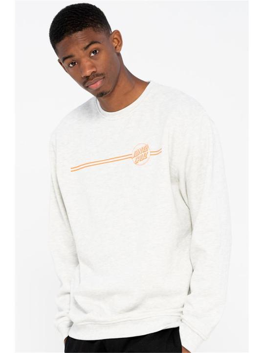 Actual product image Santa Cruz Opus Dot Stripe Crew (L)