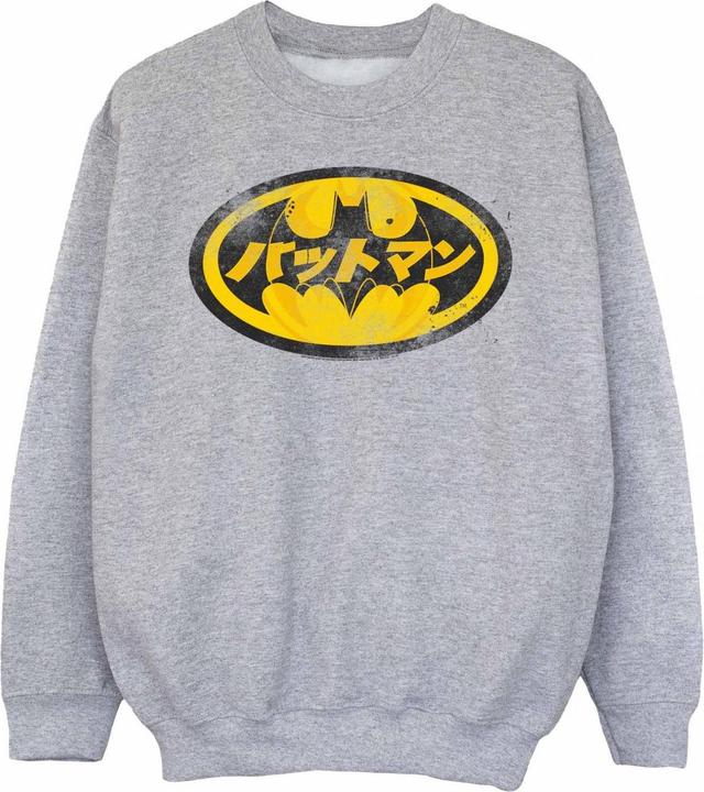 Immagine prodotto Batman Felpa con logo giapponese per ragazzi (116)