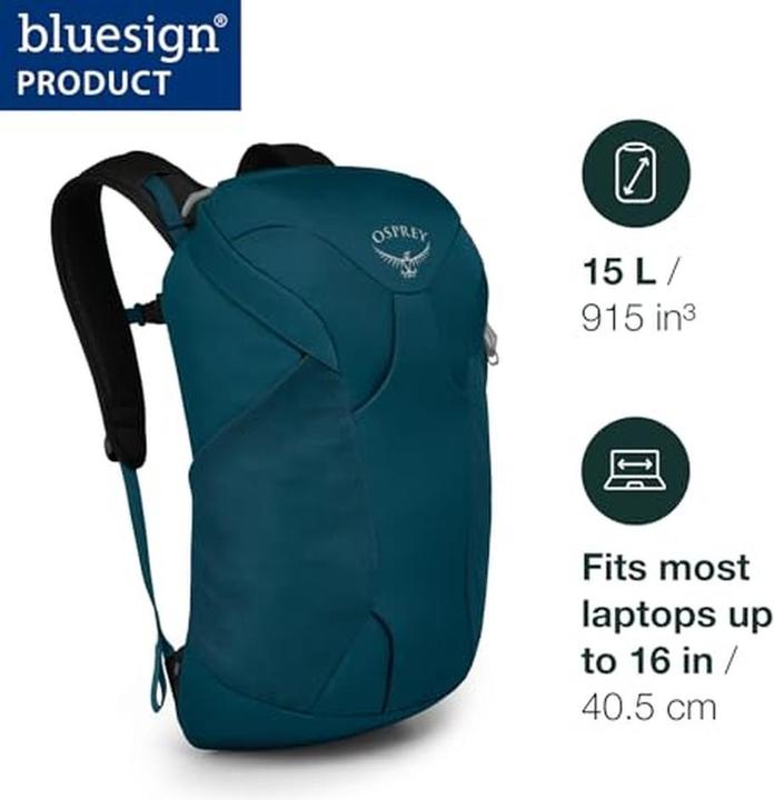 Actual product image Osprey Farpoint Fairview Travel Daypack (15 l)