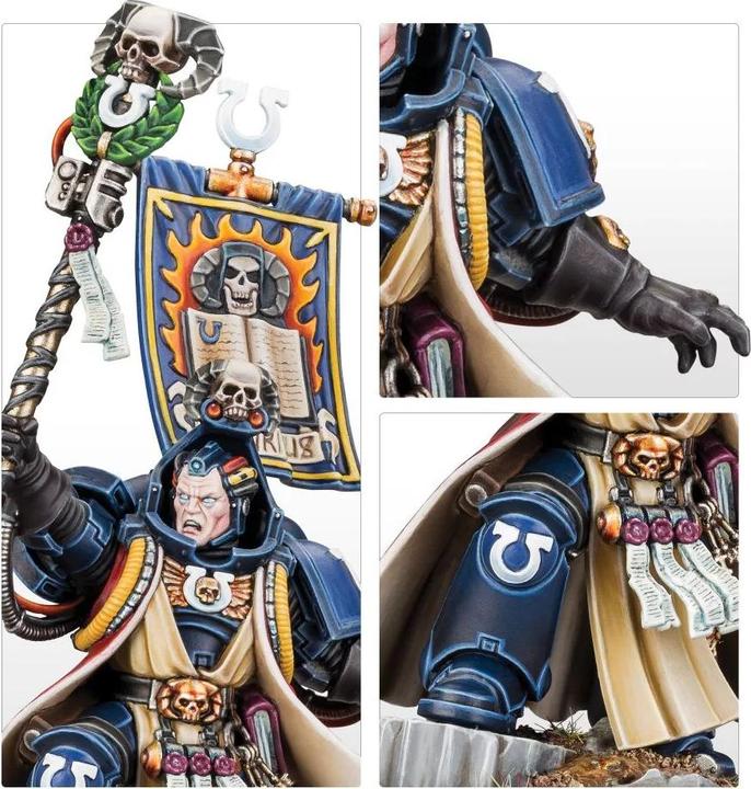 Produktbild Games Workshop Warhammer 40k - Ultramarines Chef Librarian Tigurius (Kunststoff)