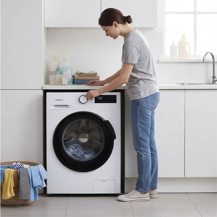 Actual product image Kibernetik SimplyLine SL518 9kg Waschmaschine A (9 kg, Left)