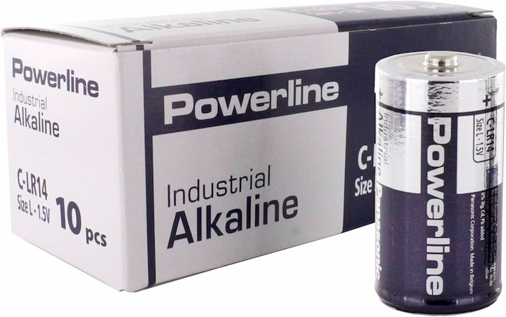 Produktbild Panasonic Powerline Industrial Alkaline (10 Stk., C)