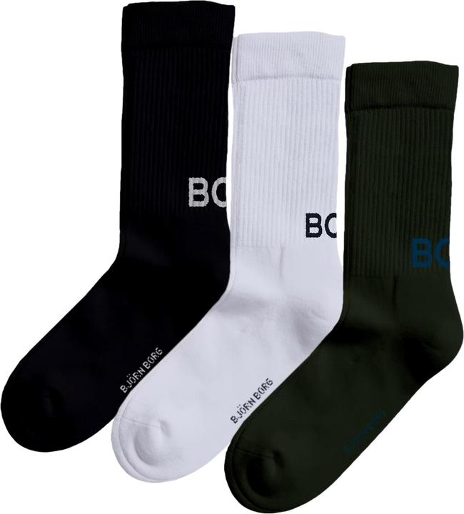 Actual product image Björn Borg Socken 3 Pack CLASSIC CREW SOCK (pack of 3, 36 - 40)