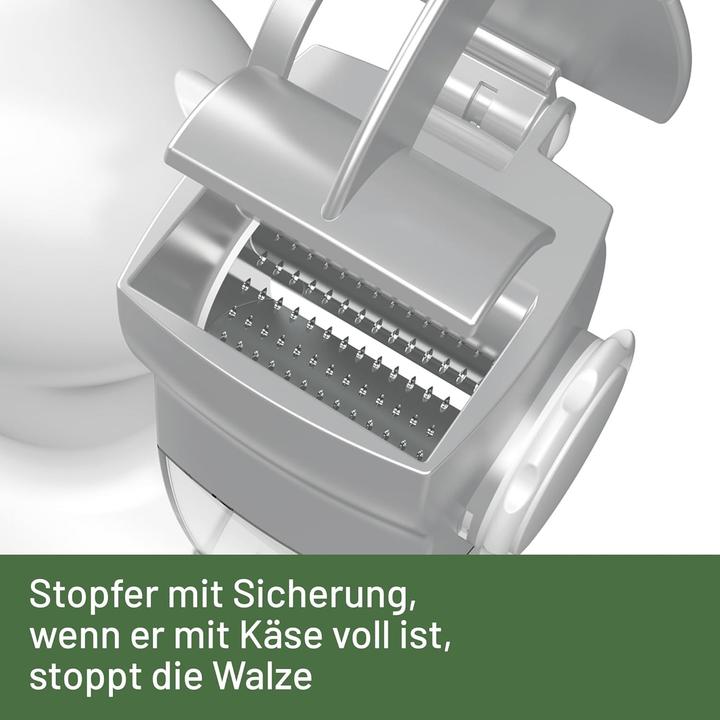 Produktbild Imetec 7480 Elektrische Reibe und Spiralisierer Elektrische Reibe Grün, Weiss