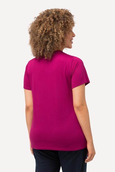 Produktbild Ulla Popken Funktionsshirt, antibakteriell, V-Ausschnitt, Halbarm (46, 48)