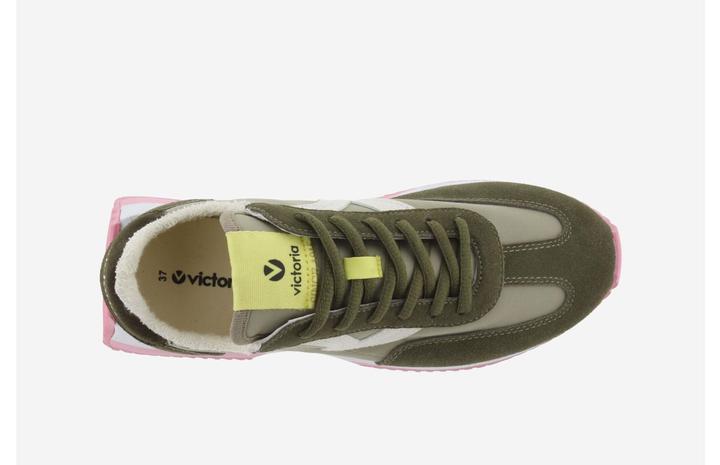 Image du produit Victoria baskets nylon et daim cosmos (37)