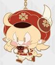 Image du produit Mihoyo Genshin Impact porte-clés métal Character Klee