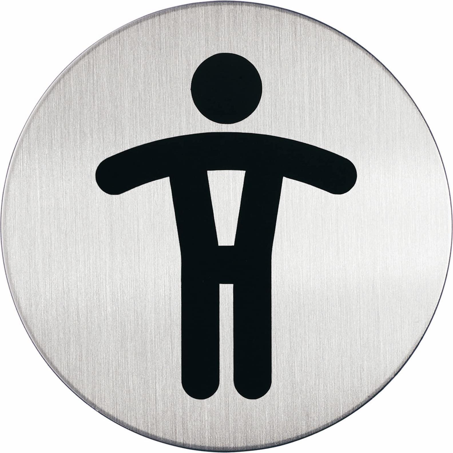 Durable, Informationsschild, PICTO WC Herren