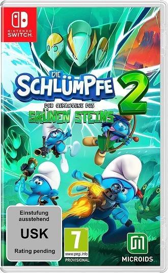 Produktbild Microids Die Schlümpfe 2 – Der Gefangene des grünen Steins D1-Edition (Switch, Switch Lite, Switch OLED, DE)