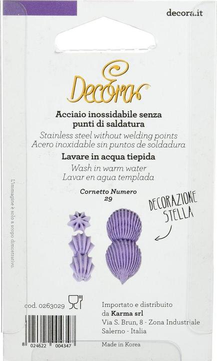 Produktbild Decora 29 (Spritztüllen, 312 ml)