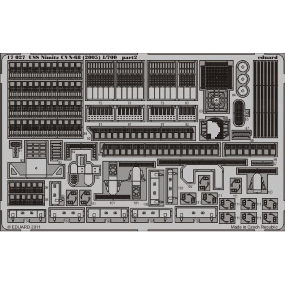 Eduard USS Nimitz CVN-68 (2005) for Trumpeter (17027)