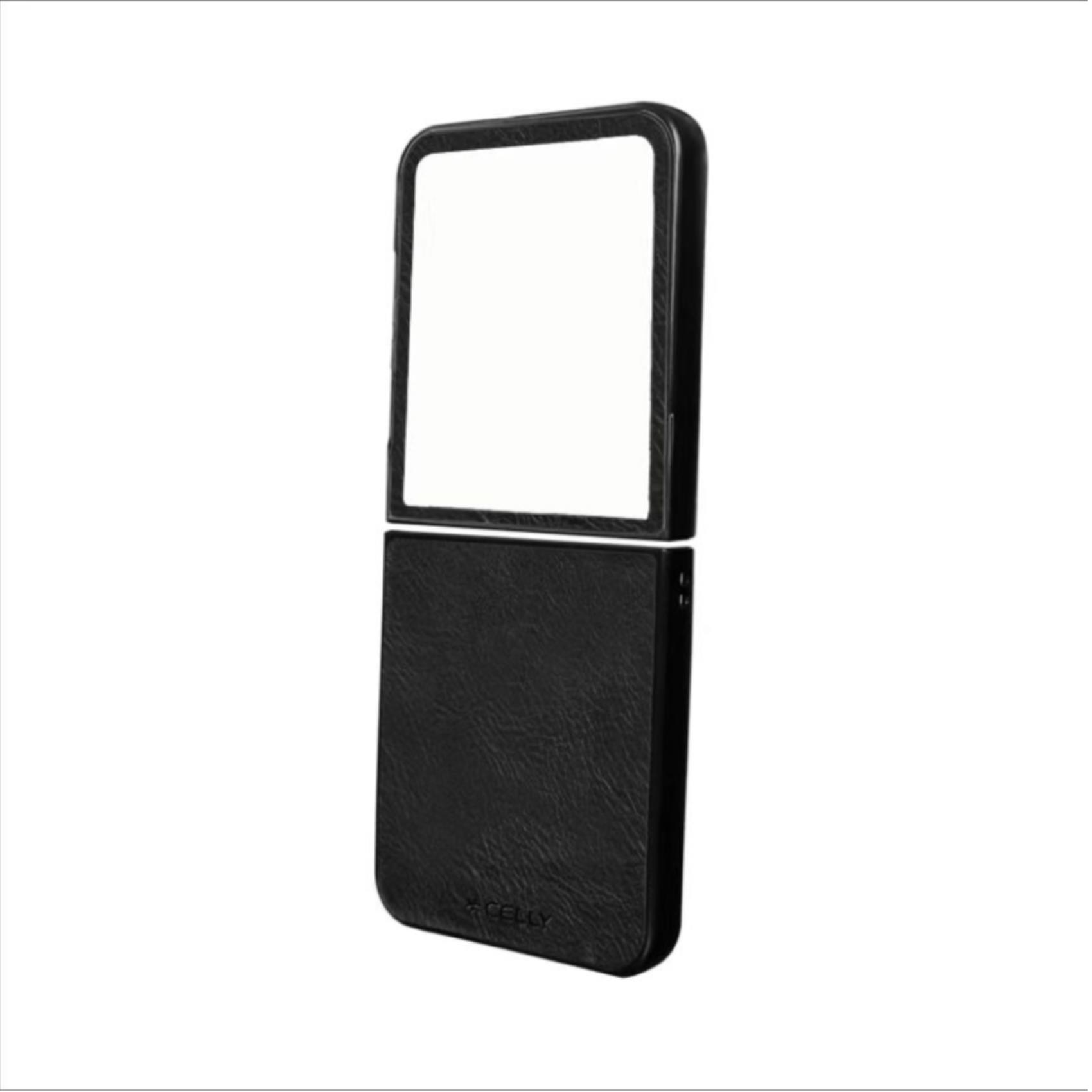 Celly Cover Folding Nera für Samsung Galaxy (Samsung Galaxy Z Flip7), Cover smartphone, Nero
