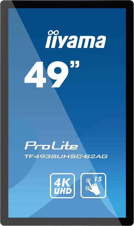 Produktbild iiyama Prolite TF4938UHSC-B2AG (3840 x 2160 Pixel, 48.50")