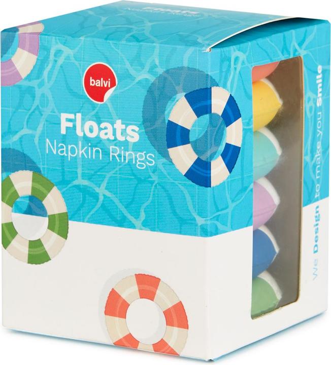 Actual product image Balvi Serviettenring FLOATS (6x)