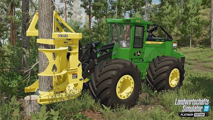 Produktbild Giants Software Landwirtschafts-Simulator 22 - Platinum Edition (PS4, DE)