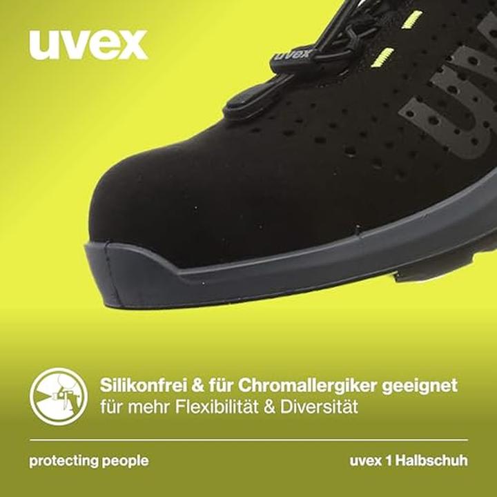 Image du produit Uvex Safety low shoe 8543/8 S1 size 38 PU sole W11 (S1, 38)